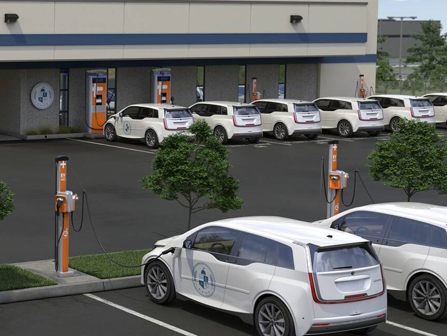 COMMERCIAL CHARGING PORT